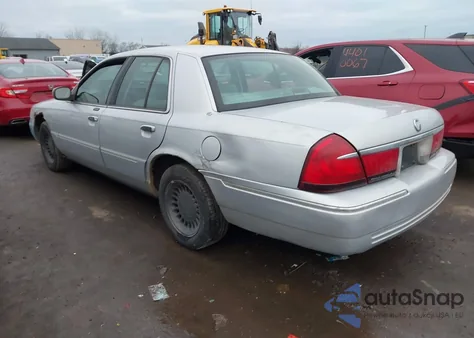 2001 Mercury Grand Marquis Ls z USA, uszkodzony, nr VIN 2MEFM75W61X682064